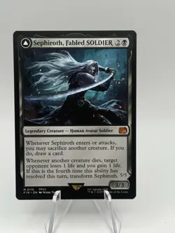 Sephiroth, Fabled SOLDIER MTG Final Fantasy Non-foil #0115 NM - Image 1