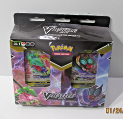 POKEMON TCG V BATTLE DECK RAYQUAZA VS. NOIVERN COMPLETE - Image 1