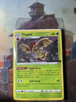 Flapple 022/192 Gamestop Exclusive Pokemon Battle Styles Promo Holo Sealed New - Image 1