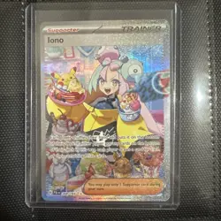 Iono 269/193 Paldea Evolved Full Art Ultra Rare Holo Pokemon Card NM - Image 1