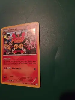 Pokemon TCG Emboar Legendary Treasures 27/113 Holo Holo Rare - Image 2