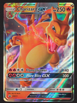 2019 CHARIZARD GX SM211 BLACK STAR PROMO HIDDEN FATES TIN Pokemon TCG - Image 1