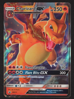 2019 CHARIZARD GX SM211 BLACK STAR PROMO HIDDEN FATES TIN Pokemon TCG - Image 1