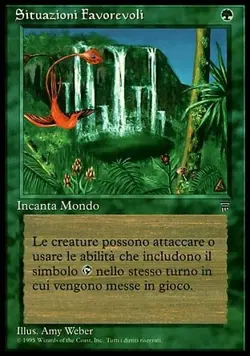 Magic MTG Legends ITALIAN Concordant Crossroads NEAR MINT NM - Image 1