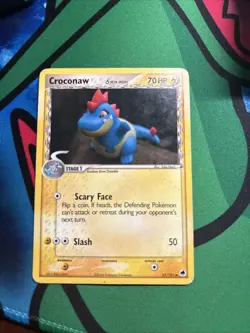 Croconaw 27/101 (Delta Species) Pokemon Dragon Frontiers 2006 HP - Image 1