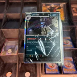 Pokemon Chaos Rising Pre Release Stamped Crobat - Image 1