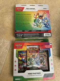 2 Pokemon TCG First Partner Illustration Collection Series 1 BRAND NEW - Image 2