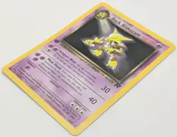 Pokemon Dark Alakazam 18/82 Team Rocket 1st Edition Rare Non-Holo WOTC Vintage - Image 3