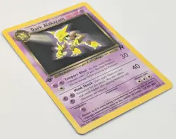 Pokemon Dark Alakazam 18/82 Team Rocket 1st Edition Rare Non-Holo WOTC Vintage - Image 4