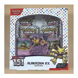 Pokemon TCG Scarlet & Violet 151 Alakazam ex Collection Box Promo Booster - Image 1