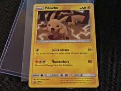 Pokemon SM Black Star Promos Pikachu #SM227 Holo FREE SHIPPING! NICE! - Image 1