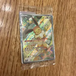 Pokemon TCG Eevee 173 Full Art Black Star Promo Prismatic Evolutions SEALED - Image 1