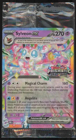 Sylveon ex (Prismatic Evolutions)041/131 Promo Pokemon Holo NM Sealed - Image 1