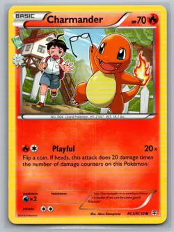 Charmander RC3/RC32 Common Generations Pokemon LP/MP - Image 1