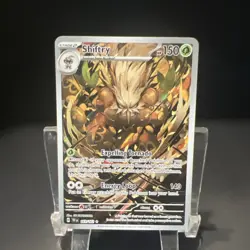 Pokemon Shiftry Illustration Rare Holo SV05 Temporal Forces 163/162 150 HP - Image 1