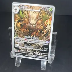 Pokemon Shiftry Illustration Rare Holo SV05 Temporal Forces 163/162 150 HP - Image 4