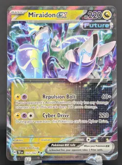 Pokemon Miraidon ex #122/162 English Temporal Forces Double Rare - Image 1