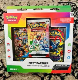 Pokemon TCG First Partner Illustration Collection Box Series 1 New/Sealed - Image 1