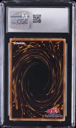 2001 YU-GI-OH! PREM PACK 4 - ULTRA RARE - JPN #P4-02 DARK MAGICIAN CGC 9 - Image 2