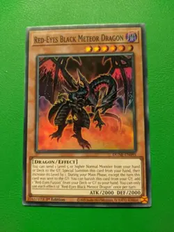 Red-Eyes Black Meteor Dragon DUNE-EN095 Duelist Nexus 1st Edition - Image 1