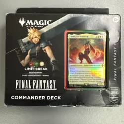 MTG Magic the Gathering: Final Fantasy Limit Break Commander Deck READ! - Image 1