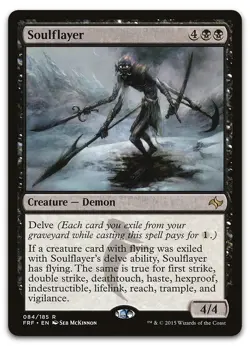 mtg magic Soulflayer fate reforged ENGLISH ecorcheur d'ame destin reforge - Image 1