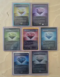 💎 ALL 7 Sonic Secret Lair / Magic MTG / Chaos Emerald / Lotus Petal Foil 💎 - Image 1