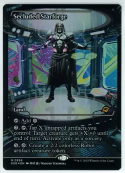 Secluded Starforge FOIL Showcase 366 Edge of Eternities EOE MTG Mythic Unplayed - Image 1