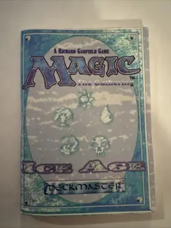 Magic The Gathering 1995 Ice Age Rulebook from Starter Pack MTG TCG Book - Image 1