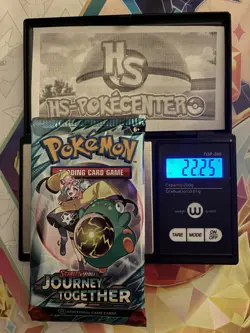 Heavy! Over 22.25 Gram Pokemon Journey Together Booster Pack Sealed - Image 1