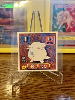 Pokemon Japanese Amada Chansey No. 316 Vintage Sticker NM - Image 1