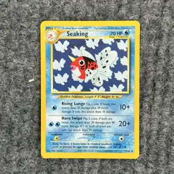 Vtg Pokemon Neo Revelation Seaking Regular 37/64 Uncommon NM-Mint - Image 1