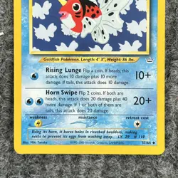 Vtg Pokemon Neo Revelation Seaking Regular 37/64 Uncommon NM-Mint - Image 4