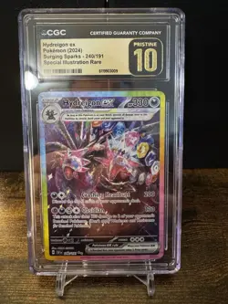 Pokemon Hydreigon EX #240 Surging Sparks CGC Pristine 10 - Image 1