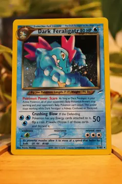 Pokemon: Dark Feraligatr 5/105 Neo Destiny (Vintage - Holo) - Image 2