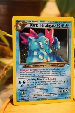 Pokemon: Dark Feraligatr 5/105 Neo Destiny (Vintage - Holo) - Image 3
