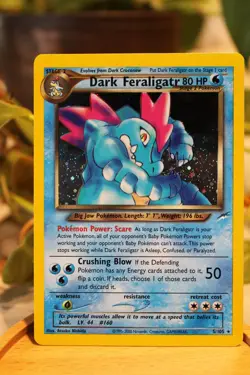 Pokemon: Dark Feraligatr 5/105 Neo Destiny (Vintage - Holo) - Image 4
