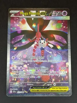 Pokemon TCG Mega Floette ex SIR Chaos Rising 117/086 Near Mint POTENTIAL PSA 10 - Image 1