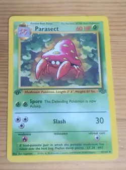 Paras 59/64 Parasect 41/64 - 1st Edition - Jungle - Pokemon TCG - 1999 - Image 5