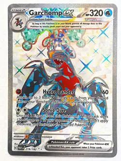 Garchomp ex 219/182 Ultra Rare Paradox Rift Pokemon Near Mint - Image 1