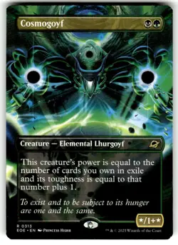 Cosmogoyf (Borderless) Edge of Eternities Regular MTG - Image 1