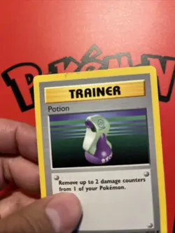 Potion 94/102 1st Edition Common Base Set Shadowless Pokemon English MP - Image 4