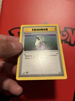 Potion 94/102 1st Edition Common Base Set Shadowless Pokemon English MP - Image 5