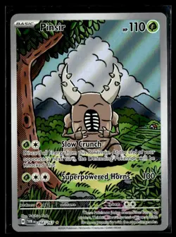 2024 Pokemon Twilight Masquerade Pinsir Illustration Rare #168/167 - Image 1