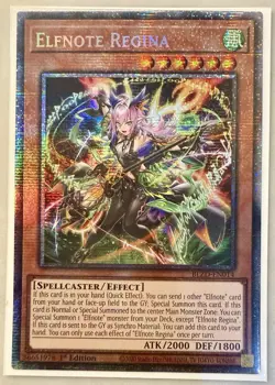 Elfnote Regina 1st Edition Starlight Rare BLZD-EN014 Yu-Gi-Oh! - Image 1