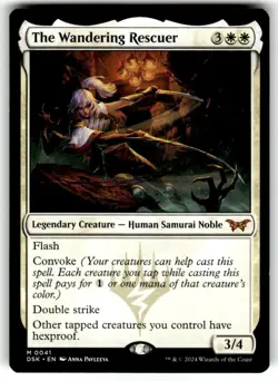 The Wandering Rescuer Duskmourn: House of Horror Regular MTG - Image 1