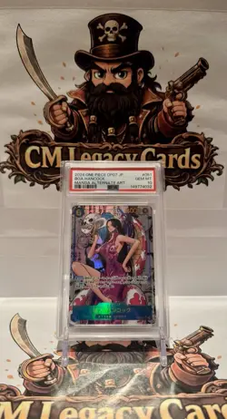PSA 10 ONE PIECE Card OP07-051 Boa Hancock Comic Parallel Manga Alt Art 2024 - Image 1
