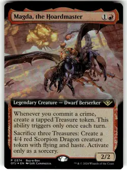 Magda, the Hoardmaster (Extended Art) Buy-A-Box Promos Foil MTG - Image 1