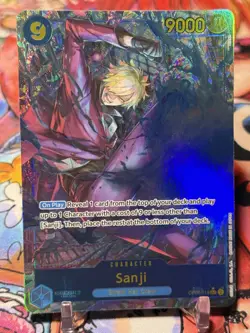 SANJI - One Piece OP06-119 - AA Alt Art SEC Secret Rare - Wings of the Captain - Image 1