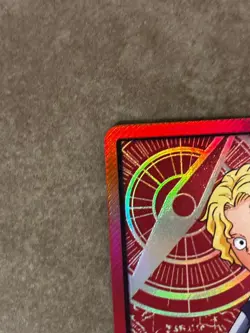 One Piece Card Game Sabo Leader Parallel OP05 001 Gold Text - Image 5